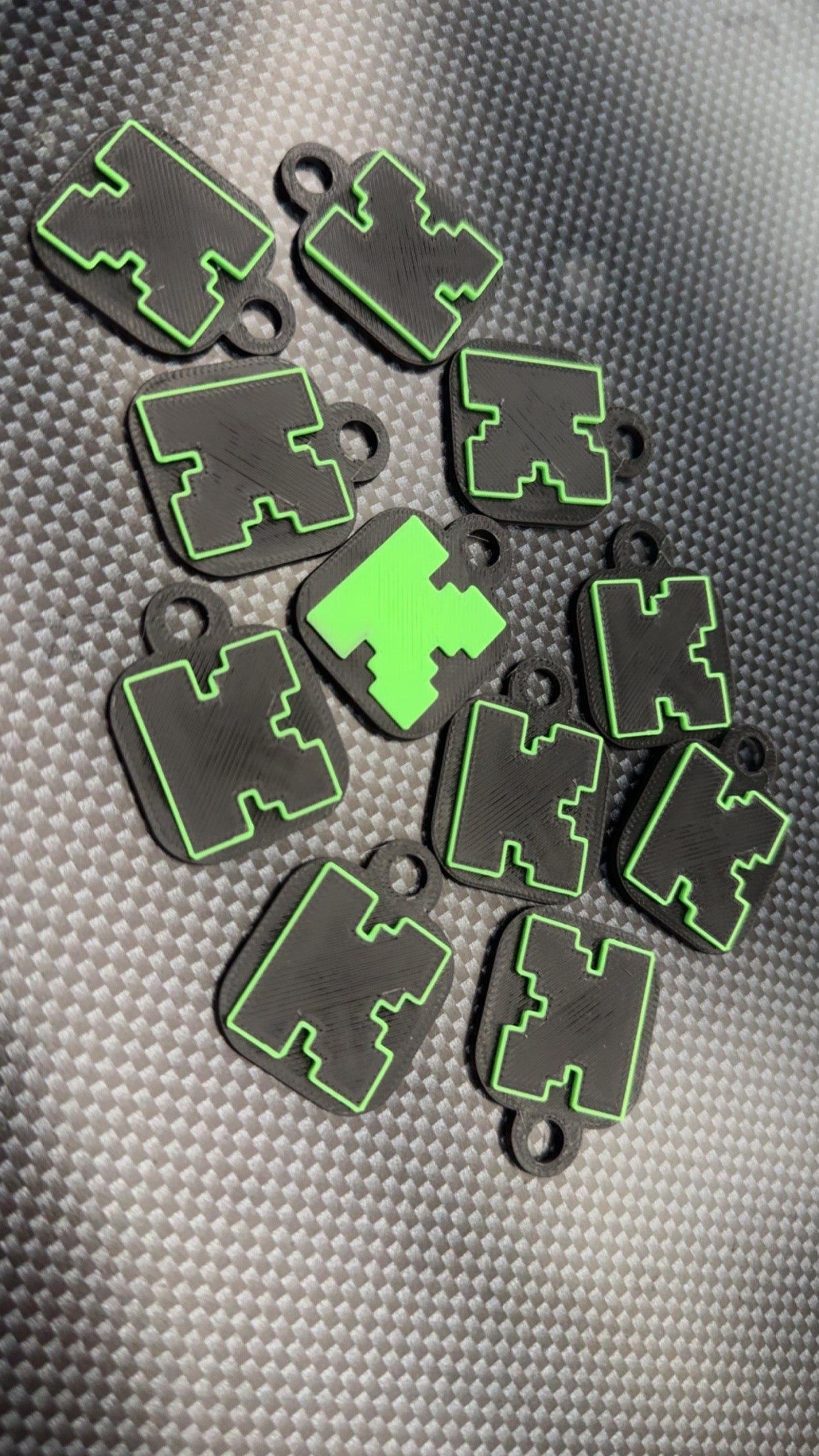 3D Kick NFC SMART Keychain